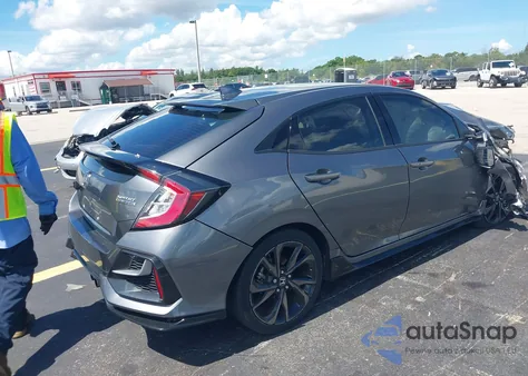 2021 Honda Civic Sport z USA, uszkodzony, nr VIN SHHFK7H44MU205394